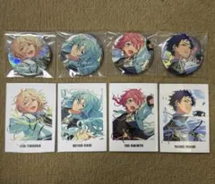 あんスタ　缶バッジ　ぱしゃっつ　天祥院英智　日々樹渉　姫宮桃李　伏見弓弦