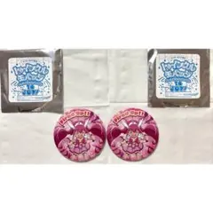プリキュア トゥインクル缶バッジ キュアハッピー 2点セット