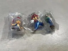 スーパーマリオ めじるしアクセサリー1&2 マリオ ルイージ キノピオ
