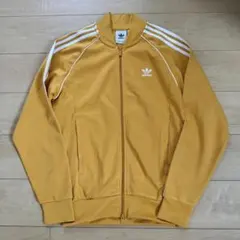 アディダス トラックジャケット ジャージ マスタード トレフォイルロゴ L