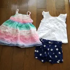 女の子　80サイズ　オールドネイビーセット