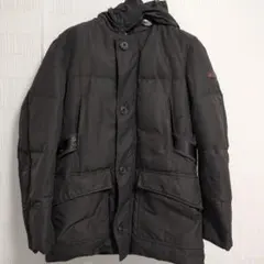 PEUTEREY ブラック ミリタリージャケット ピューテリー メンズ ダウン PEUTEREY ブランド ダウンジャケット