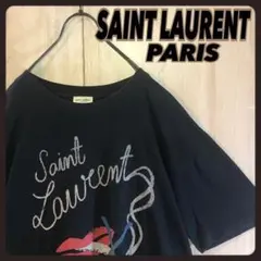 サンローランパリ tシャツ 希少 唇とタバコロゴ入りのサムネイル