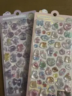 【正規品】ボンボンドロップシール まじょねこ すいーつ 2枚セット