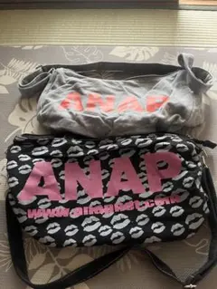 ANAP ショルダーバッグ 2点セット