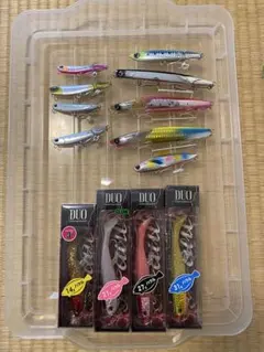 サーフ　ルアーまとめ売り　（DUO、シマノ等） シーバス、ヒラメ、青物、サーフルアーカゲロウ、DUO、オフベイト