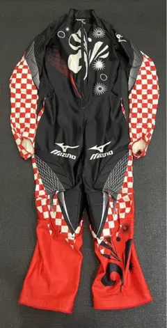 MIZUNO ミズノ レーシングスーツ ワンピース チェッカーパット入り 150