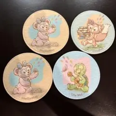 ダッフィーフレンズ　コースター　ディズニーシー　シェリーメイ　リーナベル他