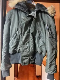 N-2B アルファ 63年 フライトジャケット 黒タグ 美品 60s