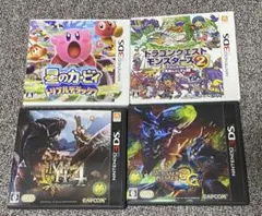 任天堂3DSソフト4点まとめ売り　SoD19