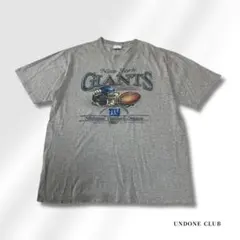 NFL New York Giants プリントTシャツ グレー ビッグサイズのサムネイル
