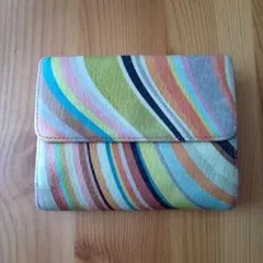 Paul Smith 　マルチカラー　三つ折り財布