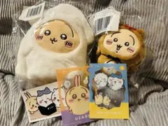 ♡ちいかわたぬきだもんくじ C賞　　イカタコくじ C賞　♡うさぎ