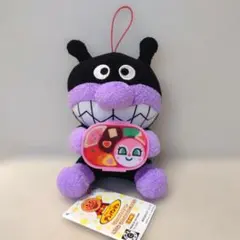 それいけ！アンパンマン　ころふわお弁当パズルぬいぐるみ ばいきんまん