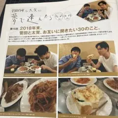CUTカット2019.1菅田将暉仲野太賀連載切り抜き2P