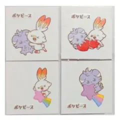 ポケモンデコキャラシール　ポケピースシール　第１・２弾