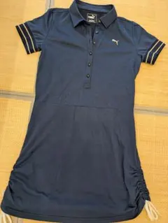 美品PUMA ネイビー ポロシャツ？ レディース