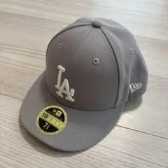 LP 59FIFTY ロサンゼルス・ドジャース グレー × ホワイト