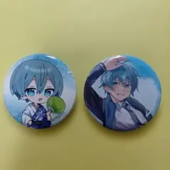 めろんぱーかー サムライ翔 缶バッジ ポストカード - メルカリ