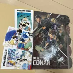 名探偵コナン★米花商店街コナン百貨店 限定 ポストカード&クリアファイル セット