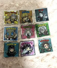 鬼滅の刃マンチョコ シール まとめ売り９枚