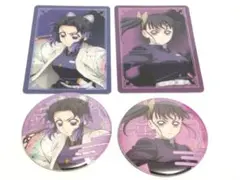 鬼滅の刃　無限城編第一章　ランダム缶バ・箔押しカード　しのぶ+カナヲ