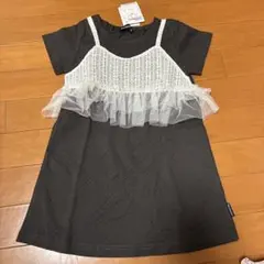 新品未使用　moujonjon チュニック 半袖100cm