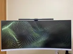 EIZO ホワイト 湾曲ディスプレイ モニター 本体 電源ケーブル - メルカリ
