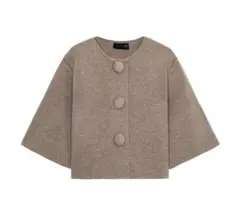 新品未使用✨️　ZARA ザラ　スタイリッシュクルミボタン　ニットカーディガン