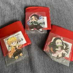 鬼滅の刃 無限列車編 みにきゃらランダムアクリルチャーム3点セット