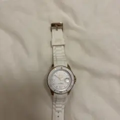 ice watch ホワイト ローズゴールド 腕時計