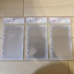 新品⭐︎24枚　クーリア とうめいシールシート クリア 3点セット