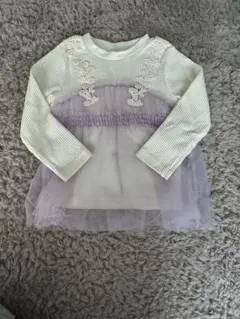 apres les cours レース付き チュニックワンピース 100cm