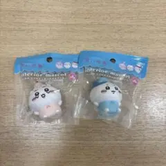 ちいかわ ソフビインテリアマスコット ハチワレ ＆ ちいかわ