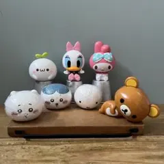 カプキャラ　ちいかわ　ハチワレ　リラックマ　マイメロディ　ミッフィー　7点セット