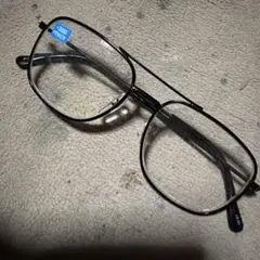 老眼鏡 ブラックメタルフレーム +3.00