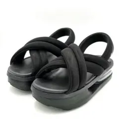 NIKE ナイキ エアマックス アイラ 25cm ブラック 厚底 サンダル