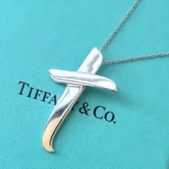 希少 TIFFANY パロマ・ピカソ X キス ラージ ネックレス SV925のサムネイル