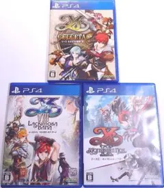 イース セルセタの樹海 改 + イース8 +イース9　セット PS4