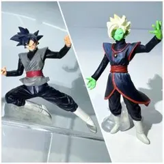 HG VSドラゴンボールフィギュア ブラックゴクウ ザマス フィギュア セット