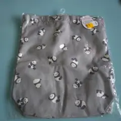 パンダ柄トートバッグ W33×H38×D10cm