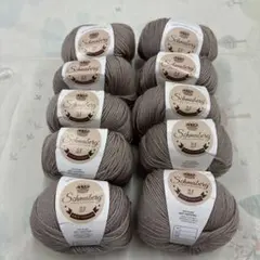 新品 Schmaberg 毛糸50g 10玉 メリノウール80％ ベージュ