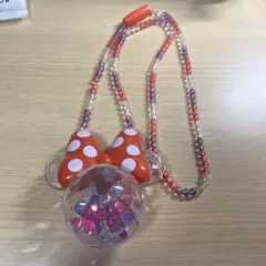 ディズニー ミニーマウス 光る ペンダント ネックレス