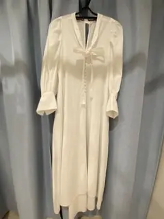 CASAFLINE ボウタイロングワンピース