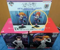 一番くじ　エヴァンゲリオン　ヤマト作戦　　アスカ　マリ　フィ⦿✰③⑨◎