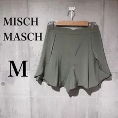 ミッシュマッシュ✳︎キュロット パンツ カーキ ウエストゴム　ポリエステル　Mのサムネイル