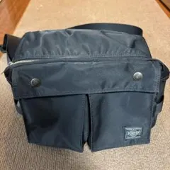 (破格)ポーターエルファイン【PORTER　L-fine】 ウエストバッグ＿L 中古・古着通販】PORTER L-fine (ポーターエルファイン) ウエスト