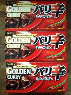 ゴールデンカレー 「バリ辛」 3個のサムネイル