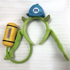 【手が動きます】 ディズニー　 モンスターズインク　マイク　カチューシャ　レア