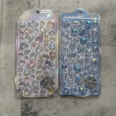 ボンボンドロップシール フローズン　海のいきもの ちゅるきら　ねこ